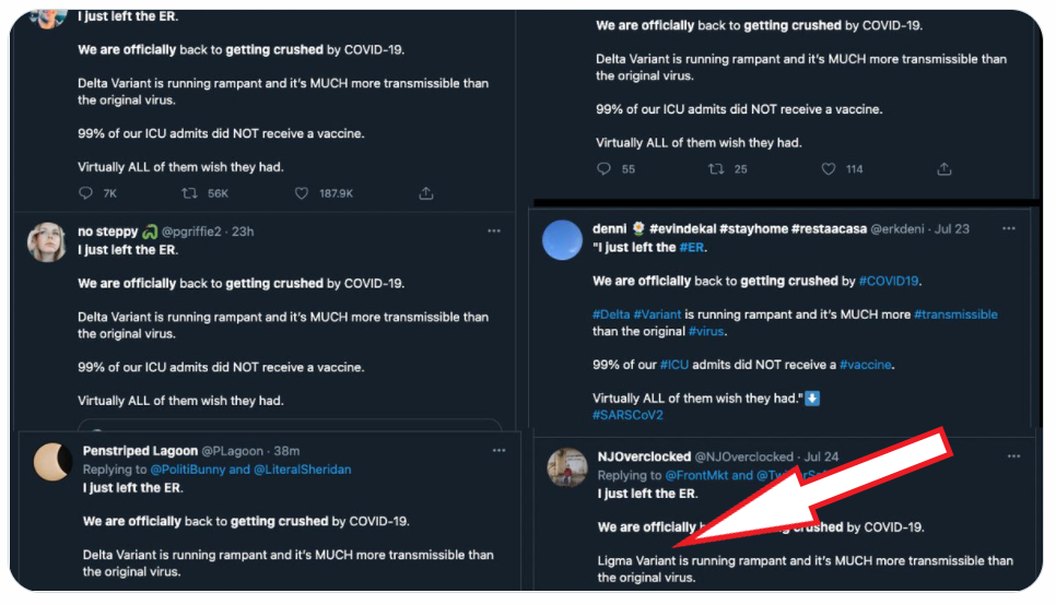 Fact Check There Is NO COVID 'Ligma' Variant Outbreak It's An Old